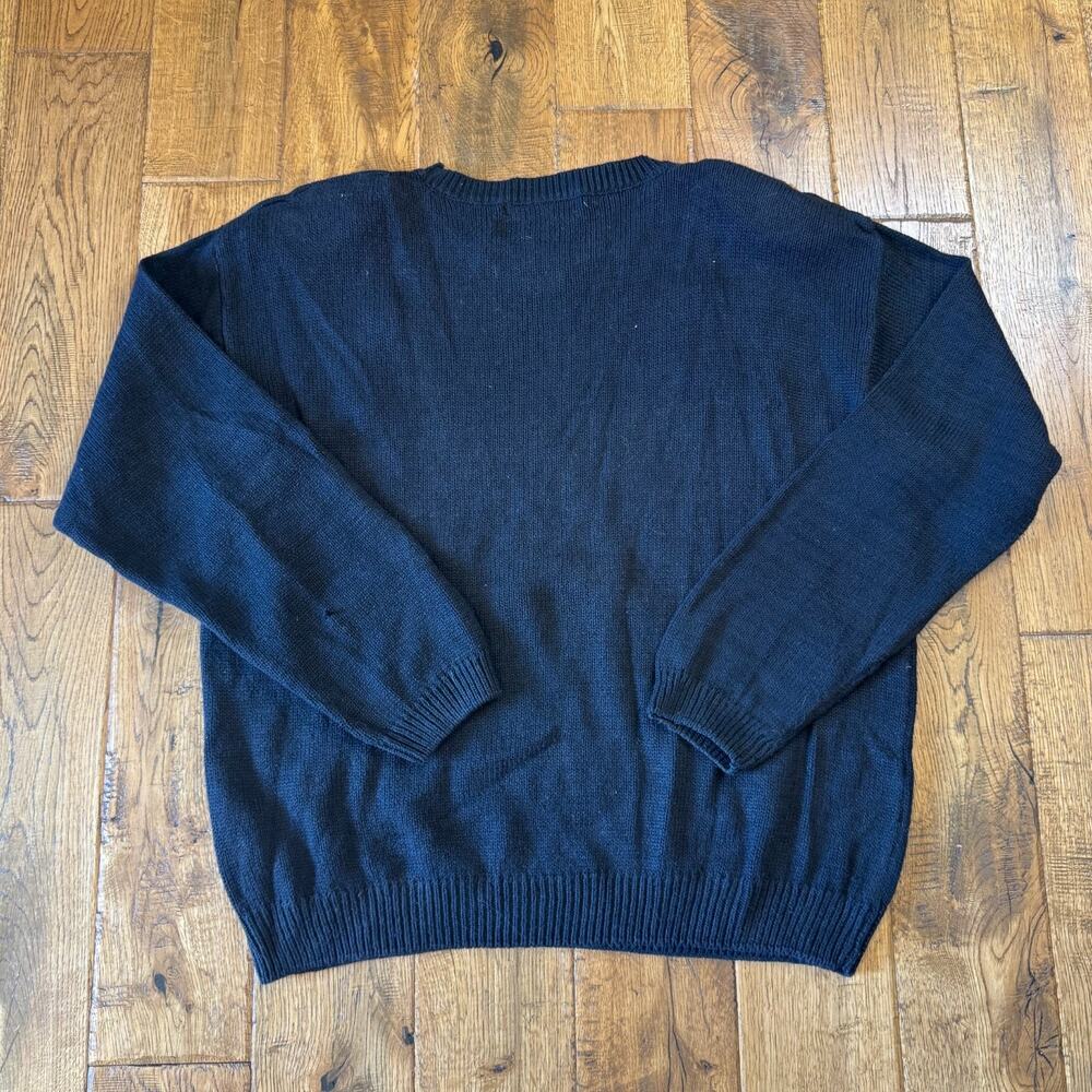 VTG Leslie Fay The Christmas Sampler 1994 Sweater Novelty Knit Womens Sz XL - Picture 7 of 7